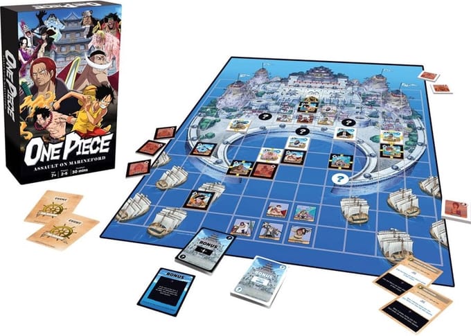 One Piece Assault On Marineford - Bordspel - Engels