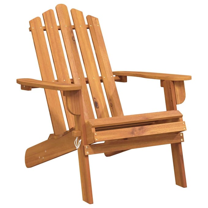 vidaXL - Tuinstoelen - Adirondack - 2 - st - massief - acaciahout