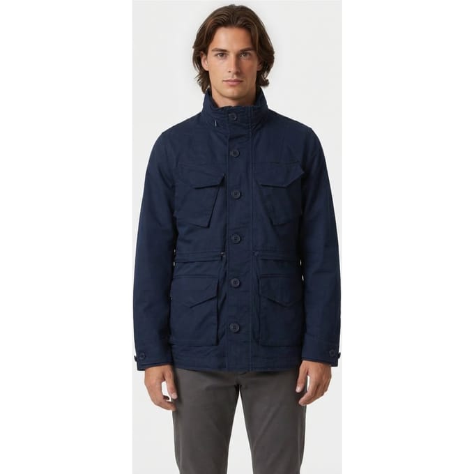 Michael Kors Washed Hooded Field Jacket Midnight Taglia: S | Giacche Outlet | Uomo