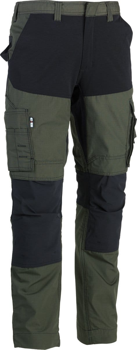Herock Hector werkbroek Experts (1803) - Khaki | Zwart - 36