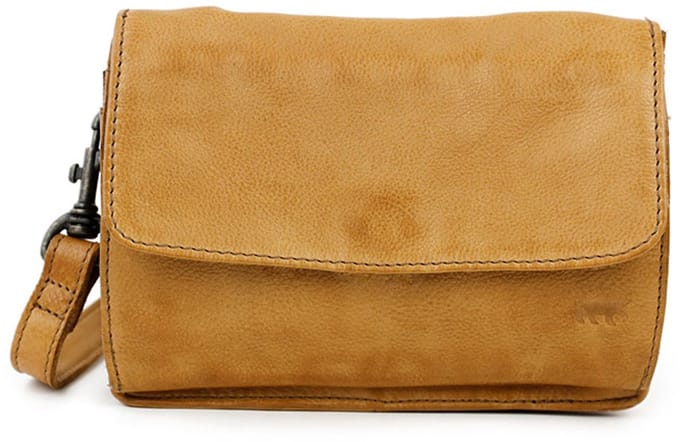Bear Design Joëlle Leren Schoudertas / Enveloptas - Taupe
