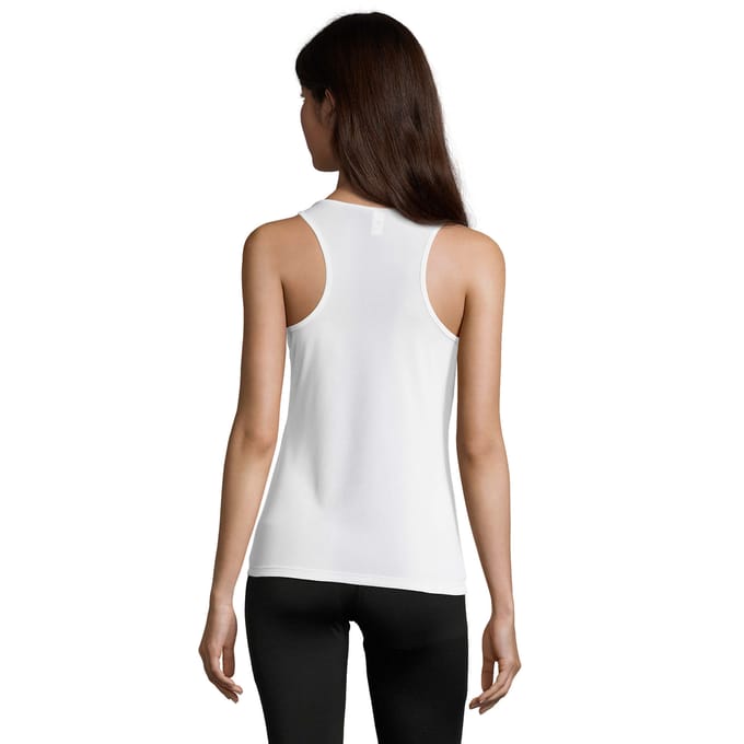 SOLS Dames/Dames Sporty Tank Top (Wit)
