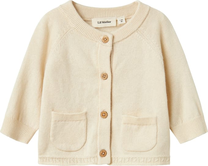 NAME IT - NBNNORD LS KNIT CARD LIL - Baby - Cardigans