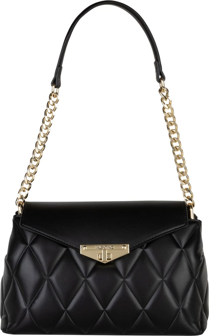 Valentino Frisia Dames Schoudertas - Zwart