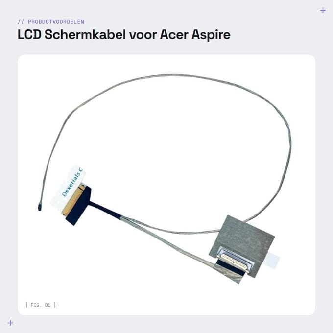 Dailygoods - LCD Schermkabel voor Acer Aspire Modellen