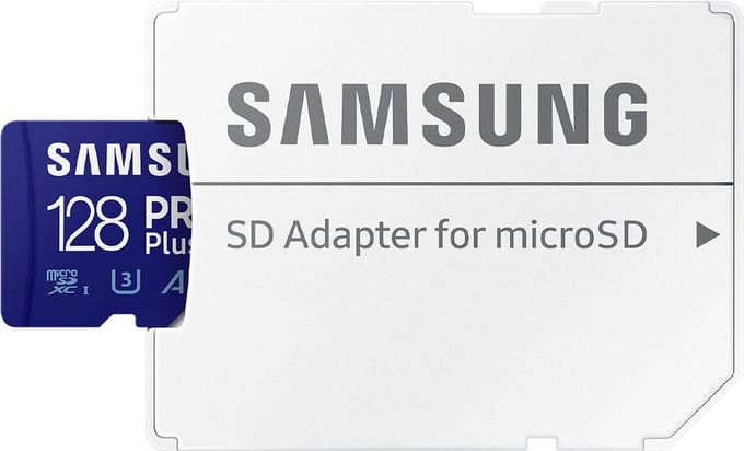 Samsung PRO Plus MicroSDXC 128 GB - Geheugenkaart