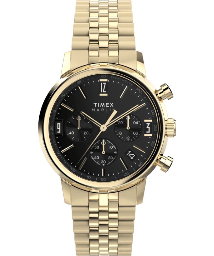 Timex Marlin Heren Gouden Horloge TW2W59900