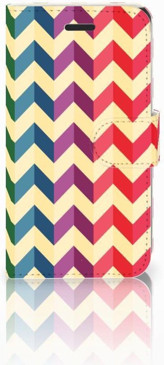 Samsung Galaxy Xcover 3 | Xcover 3 VE Telefoon Hoesje Zigzag Multi Color