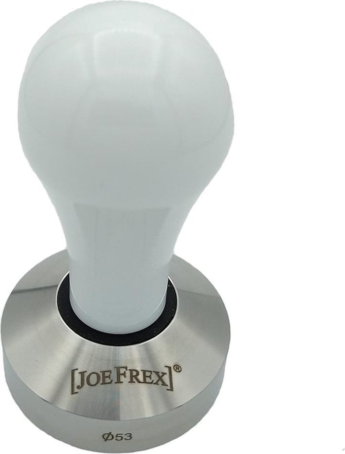 JoeFrex Koffie Tamper Wit 53mm