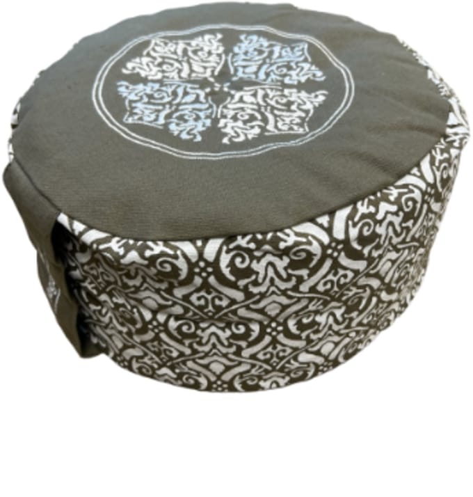 YogaStyles meditatiekussen design grijs