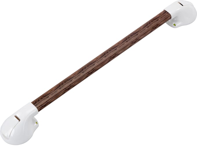 MultiMotion Wandbeugel met zuignappen - 60 cm - Houtprint - Veiligheidsgreep - Douchegreep - Badgreep