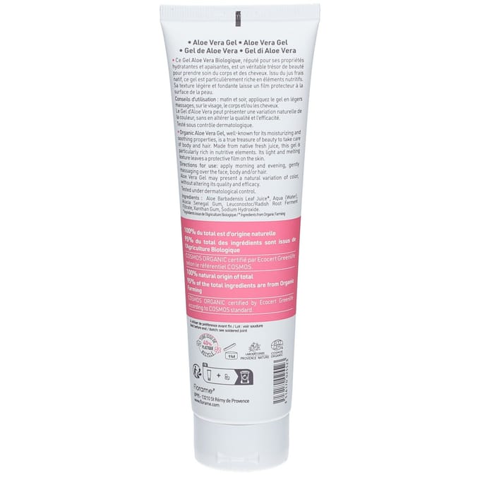 Florame Bio Aloe Vera Gel Gesicht, Körper & Haare 150