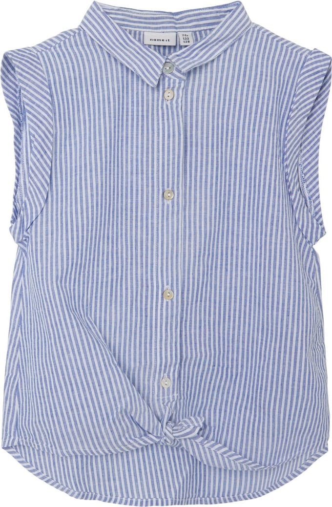 NAME IT NKFFEMMA CAPSL SHIRT NOOS Meisjes Blouse - Maat 116
