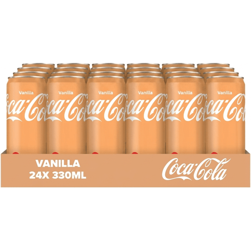 Coca-Cola Vanilla Cola frisdrank - 24 x 330 ml