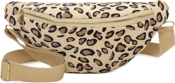Ines Delaure - Crossbody heuptas bumbag - uni riem - soft - beige