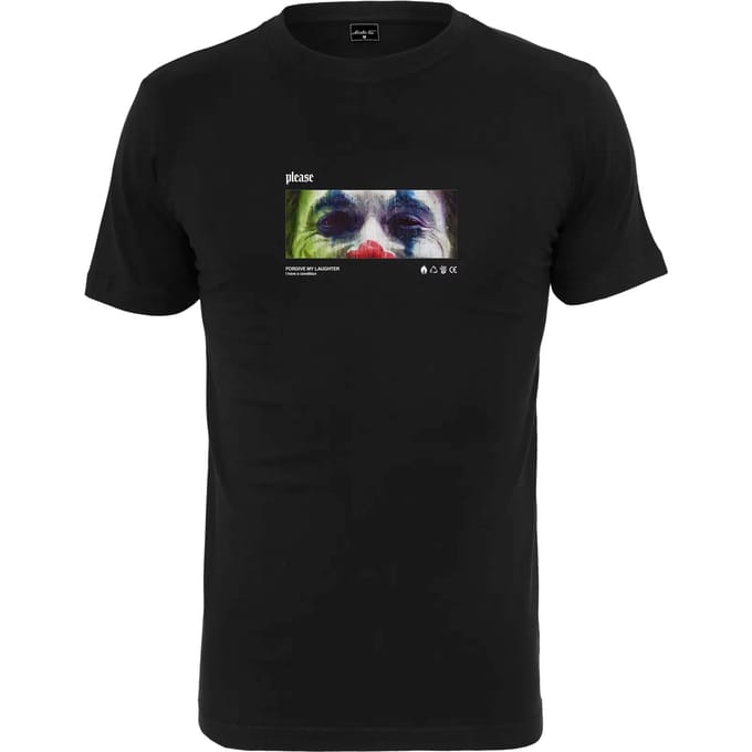 Mister Tee - Please Heren T-shirt - M - Zwart