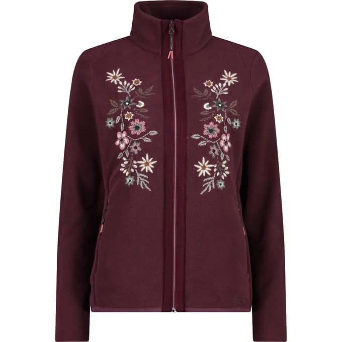 Dames fleece met borduursel CMP Arctic