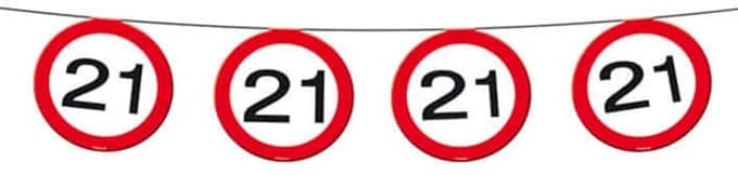 Folat - Vlaggenlijn verkeersbord 21 (12 meter)