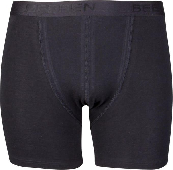 Beeren Heren Boxershort Dylan met gulp, Zwart, M, 2-pack