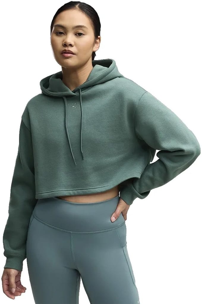Regular fit sweatshirt van katoenmix PUMA X HYROX