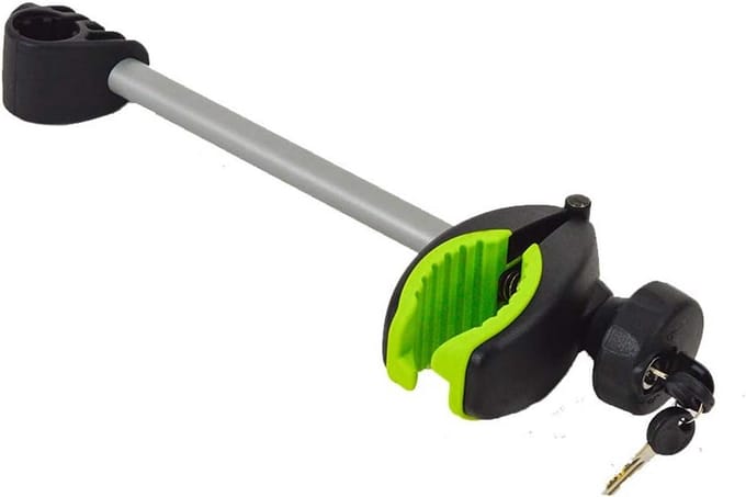 Fietsendrager Arm met Klem en Slot - Universele Framebevestiging en Beveiliging