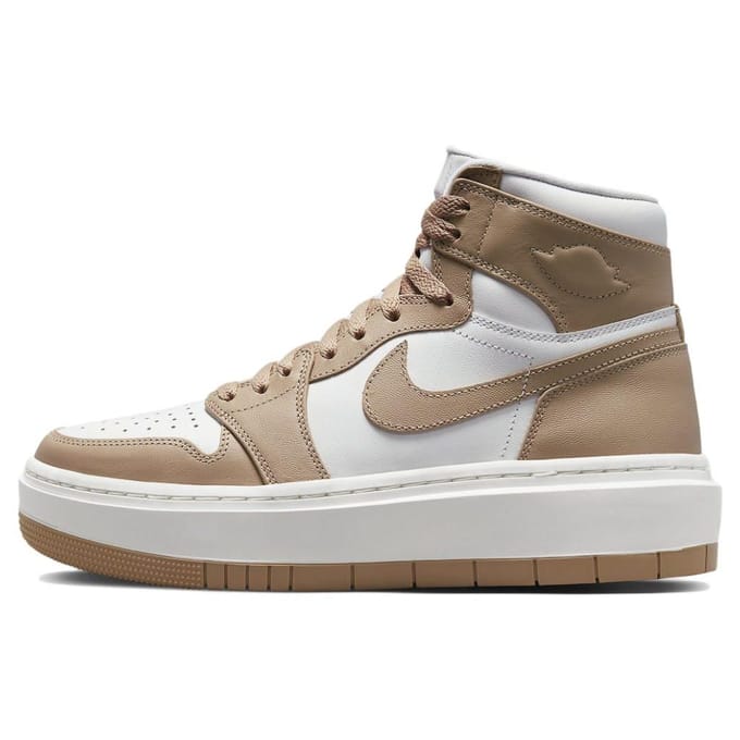 Air Jordan 1 Elevate High Desert Dames Sneakers Crème Wit Zeil DN3253-121 35.5