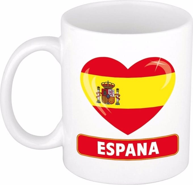 Hartje Spanje mok / beker 300 ml