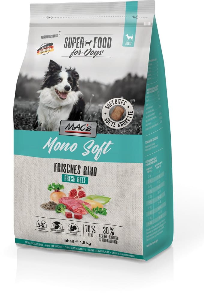 MAC's DOG - Mono Zacht - Vers Rundvlees - 1,5kg