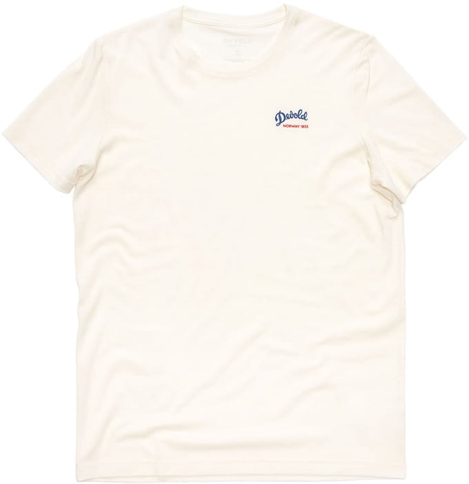 Devold Of Norway Script T-shirt Met Korte Mouwen Wit S Man