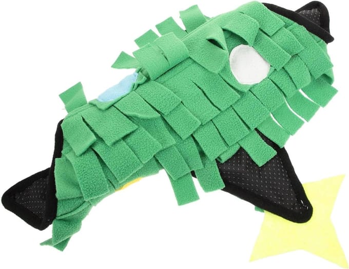 Hondentraining Snuffelmat - Huisdier Voerpad - Langzaam Voeren - Draagbaar Ontwerp - 93 Gram - Groen