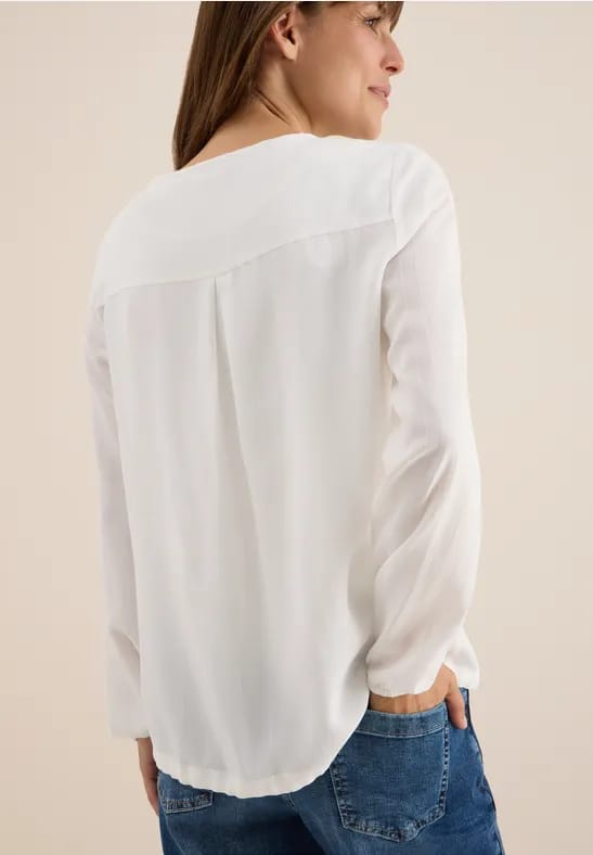 Blouse met trekkoord
