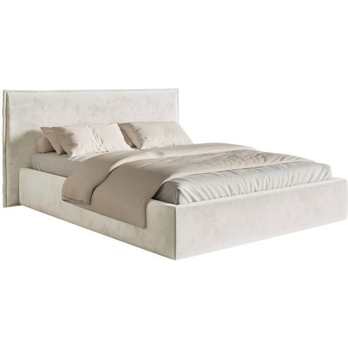 Bedframe Esmay velvet 140 x 200 cm | NADUVI Collection