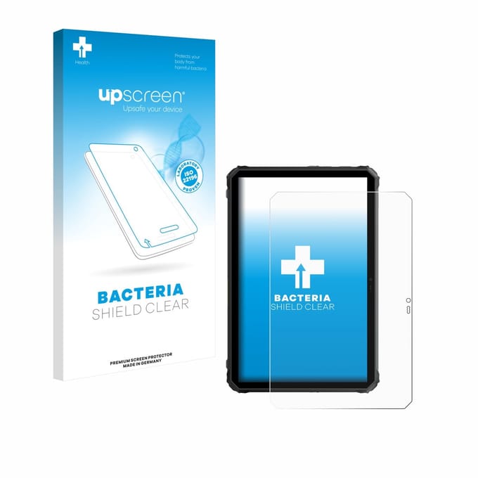 upscreen - Screenprotector voor Blackview Active 7 - Folie Beschermfolie transparant antibacterieel