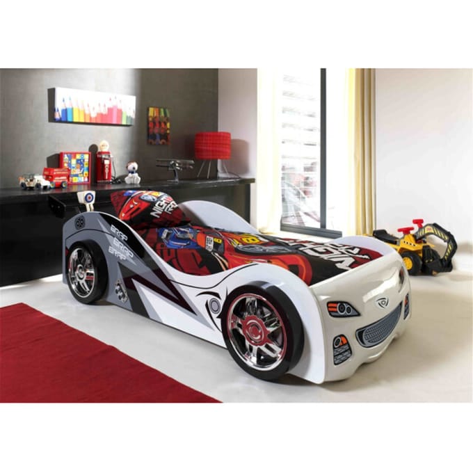 LUCEVI - Carbeds Brap Bed 90x200cm - Wit