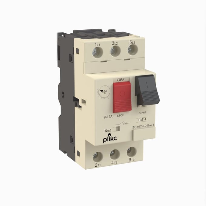 Thermische motorbeveiligingsschakelaar voor motorbescherming - Plikc Serie SM (9-14A)