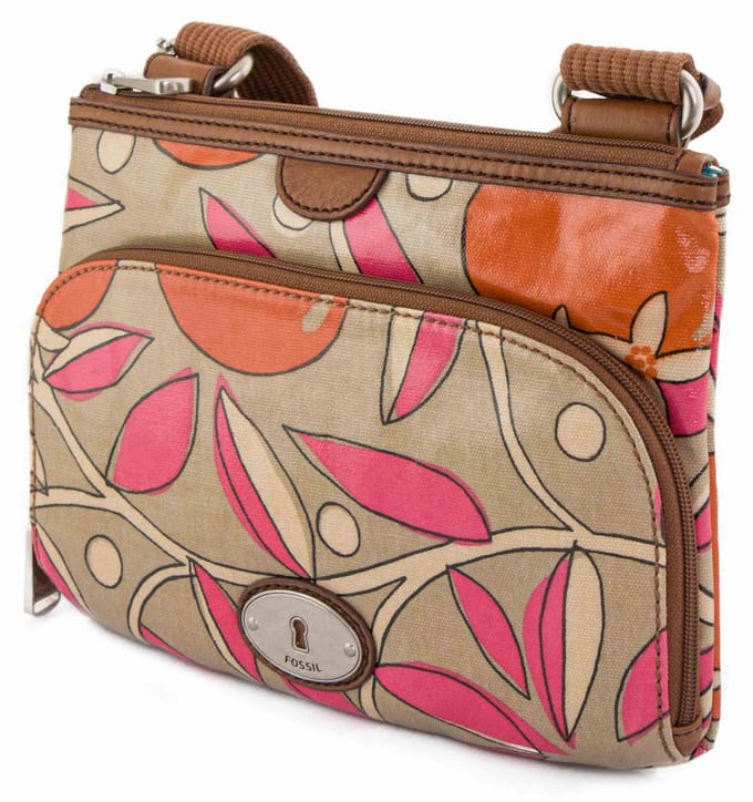 Dameshandtas Fossil Wmns Schoudertas Key-per Top Zip Fruit Mix - UNI