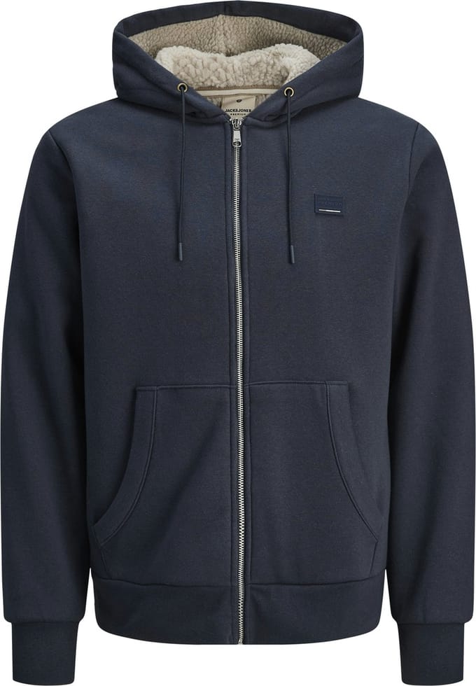 JACK&JONES - JPRBLUMASON TEDDY SWEAT ZIP LN - Heren - Vesten