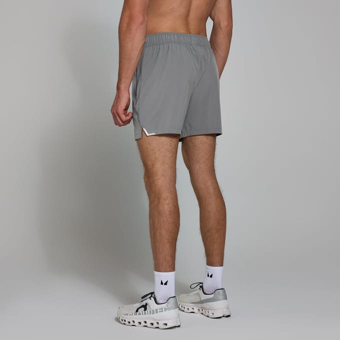 MP Active geweven short met binnenbeenlengte van 13 cm voor heren - Grijs - S