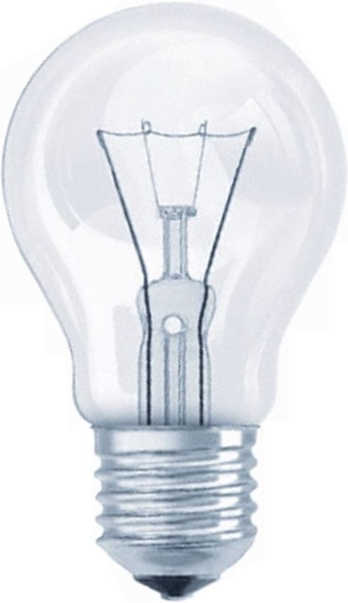 3x Standaard gloeilamp helder 40W E27 grote fitting Dimbaar