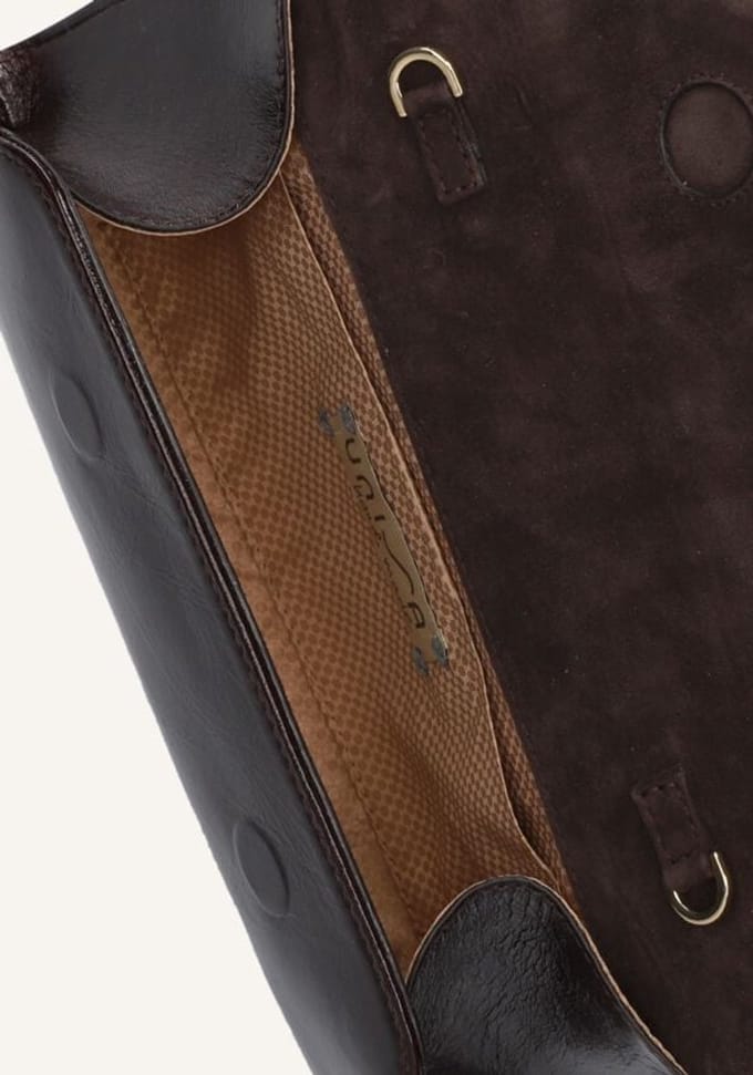 Unisa Zespe_ver Handtassen Dames - Bruin - Maat ONESIZE
