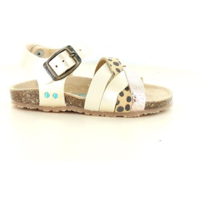 Becky Beach Platte Sandalen Meisjes Goud