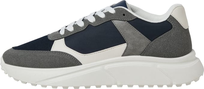 Jack & Jones Aspire Runner Polyurethaan Heren Castlerock/Navy Blazer Sneakers