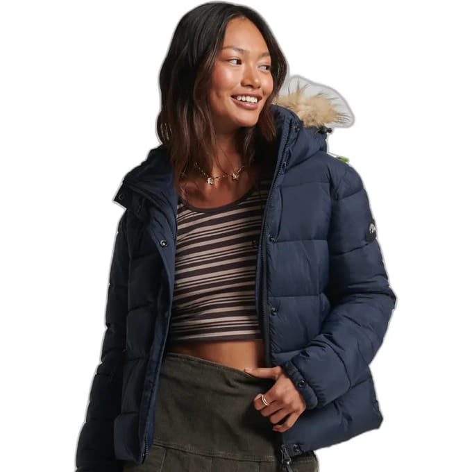 Damesjack met capuchon Superdry