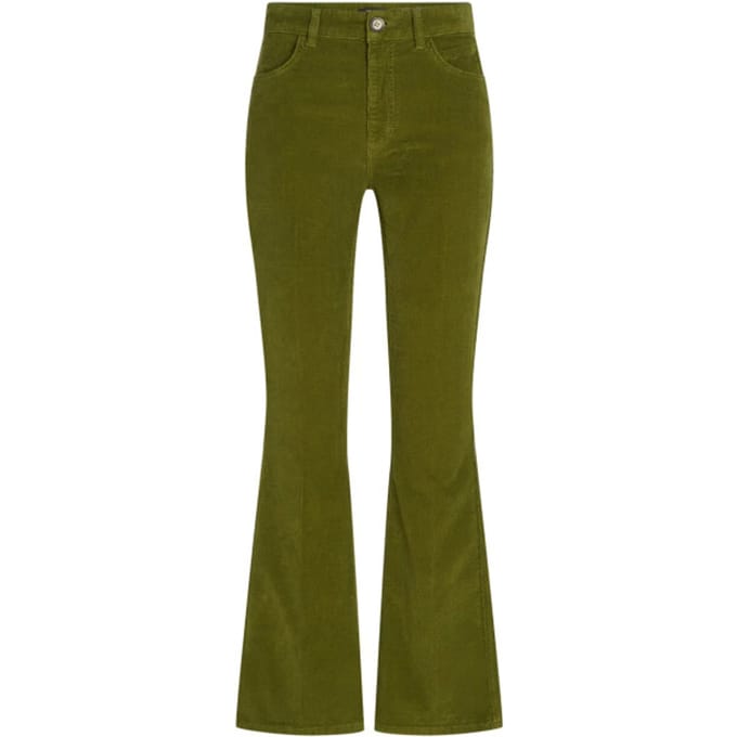 King Louie Tammy flared baby cord posey green 10750