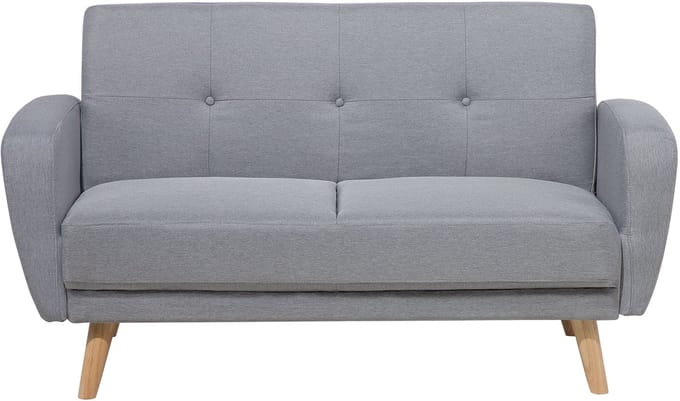 FLORLI - Slaapbank - Lichtgrijs - Polyester