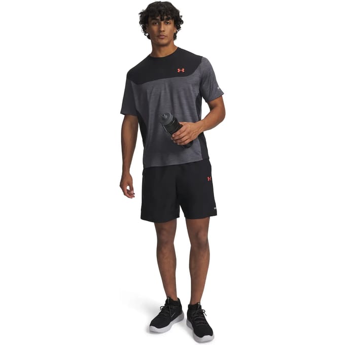 Tech Utility Shorts met labelprint