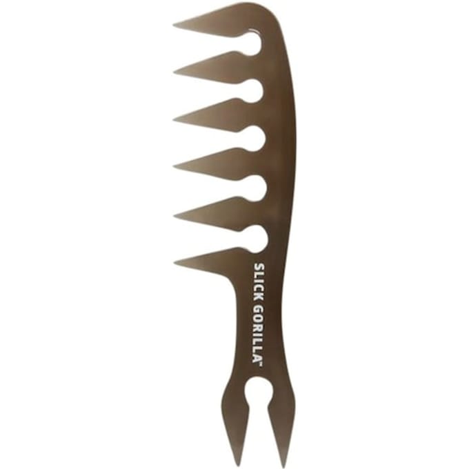Slick Gorilla Haarstyling Textuur Kam Haarkammen Heren