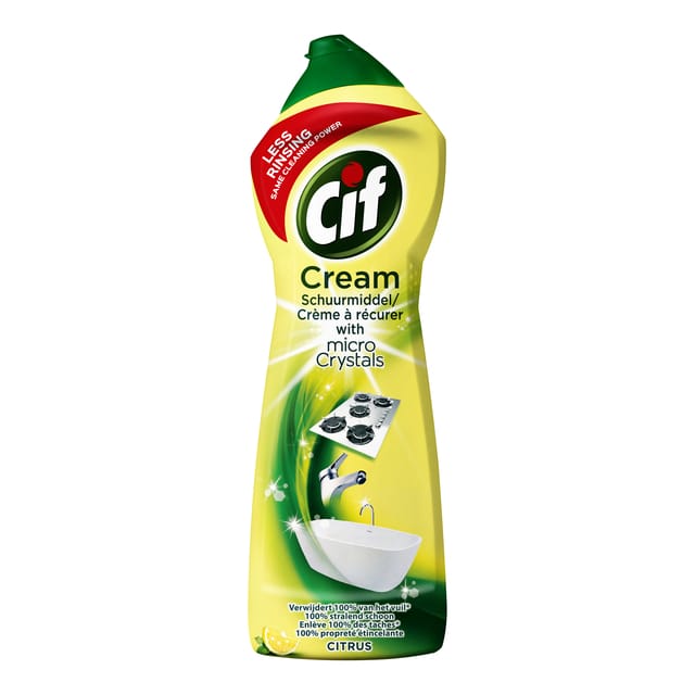 Cif - Schuurmiddel - Cream - Professional - Lemon - 750ml
