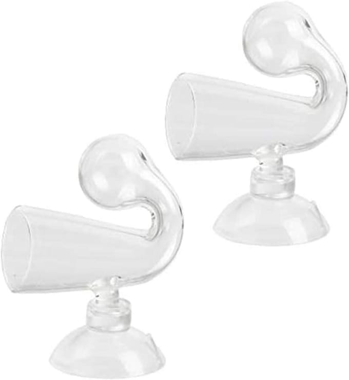 Allecta - Glas CO2 Tester voor Zoetwater Aquarium Planten - 2 Stuks - Drop Checker