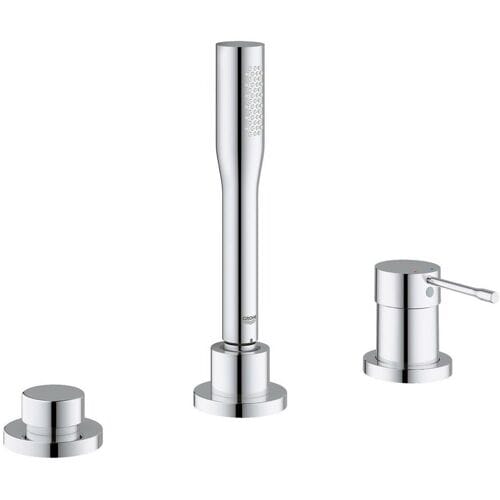Grohe Essence New 3-hole bath combination without spout 19976001